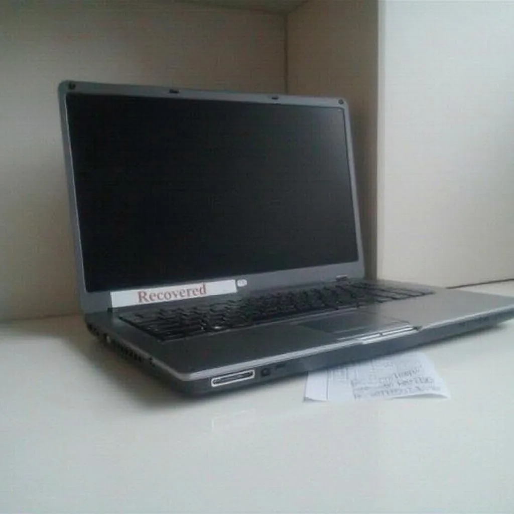 Recovered Laptop
