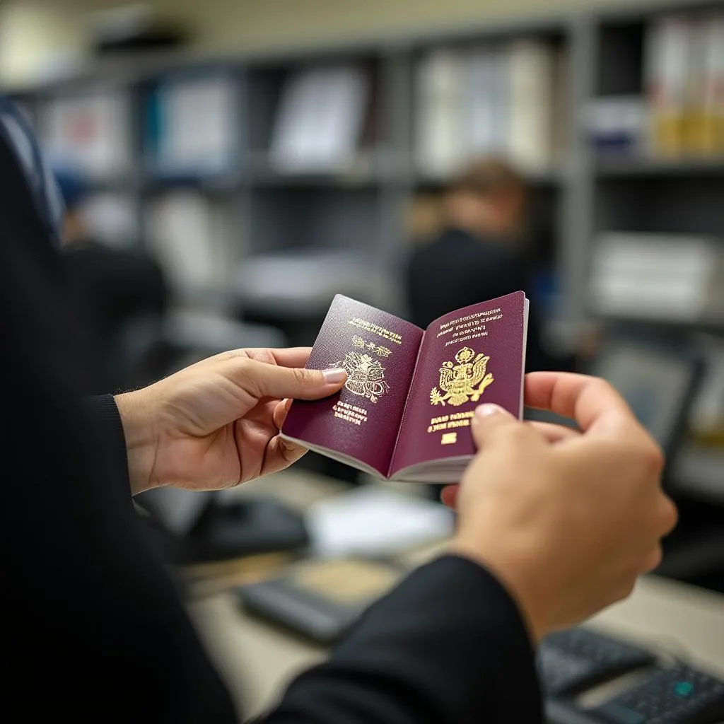Recovered Passport